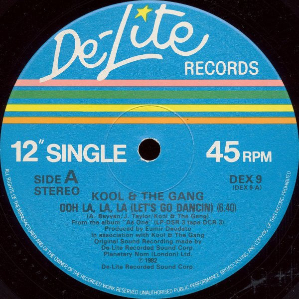 Kool & The Gang - Ooh La La La (Let's Go Dancin') (12" Tweedehands)