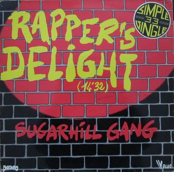 Sugarhill Gang - Rapper's Delight (12" Tweedehands)