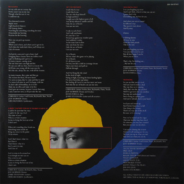 Chris Rea - Wired To The Moon (LP Tweedehands)
