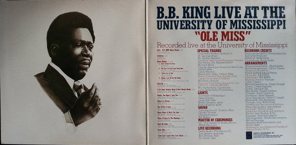 B.B. King - B.B. King "Now Appearing" At Ole Miss (LP Tweedehands)