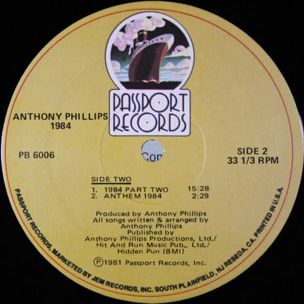 Anthony Phillips - 1984 (LP Tweedehands)