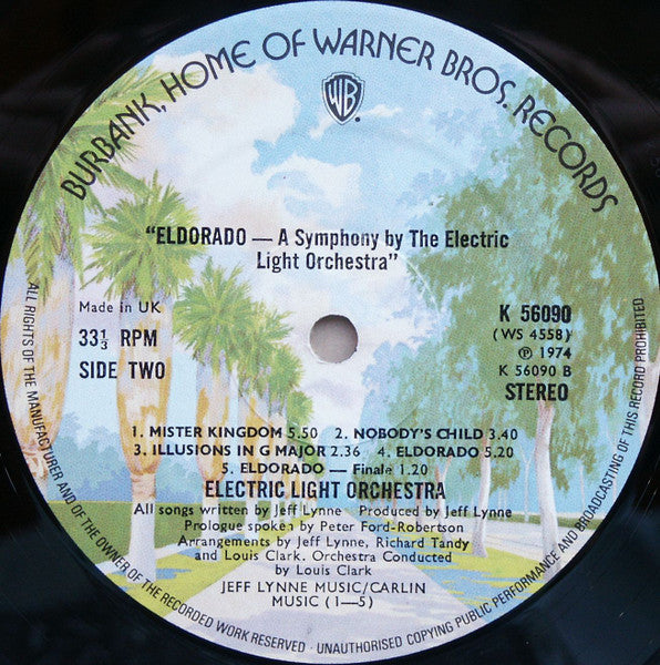 Electric Light Orchestra - Eldorado - A Symphony By The Electric Light Orchestra (LP Tweedehands)