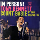 Tony Bennett With Count Basie Orchestra - In Person! (LP Tweedehands) - Discords.nl