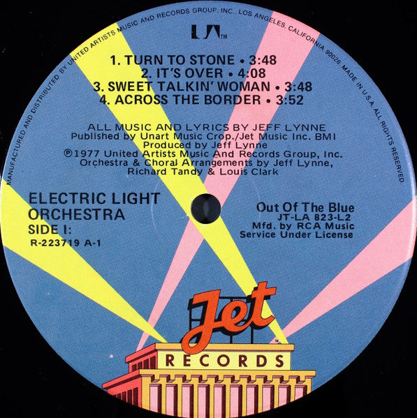 Electric Light Orchestra - Out Of The Blue (LP Tweedehands)