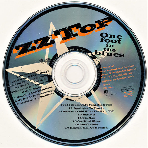 ZZ Top - One Foot In The Blues (CD)