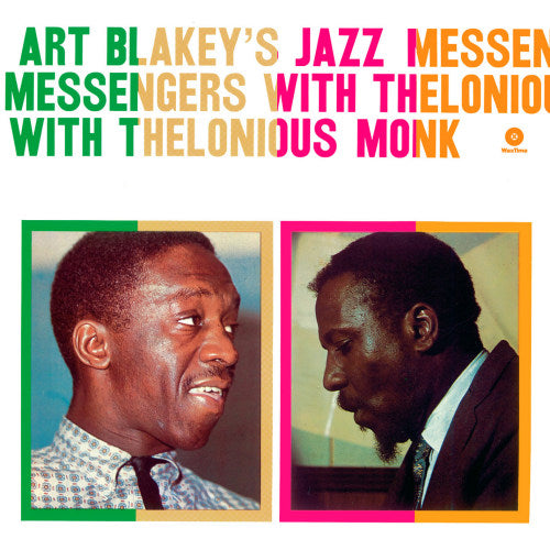 Art Blakey & The Jazz Messengers - With thelonious monk (LP) - Discords.nl