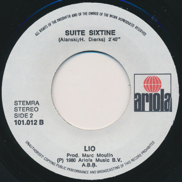 Lio - Sage Comme Une Image (7-inch Tweedehands)