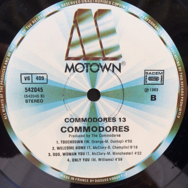 Commodores - 13 (LP Tweedehands)