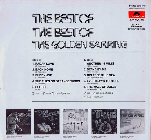 Golden Earring - The Best Of The Best Of (LP Tweedehands)