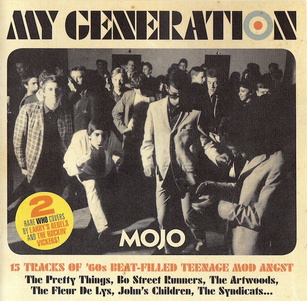 Various - My Generation (15 Tracks Of '60s Beat-Filled Teenage Mod Angst) (CD)