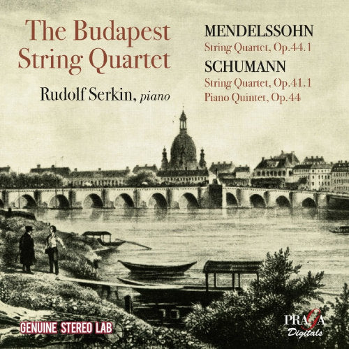 Budapest String Quartet - Plays mendelssohn/schumann (CD) - Discords.nl