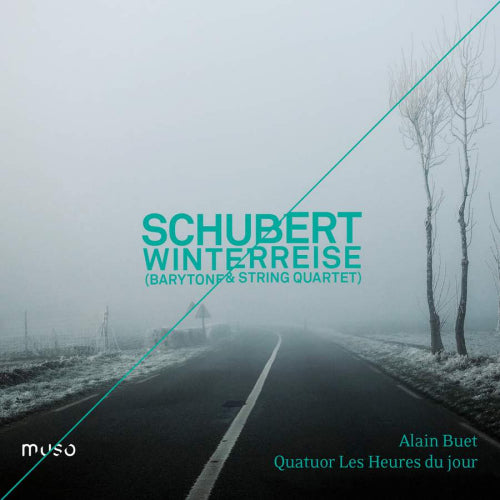 Franz Schubert - Winterreise (barytone & string quartet) (CD) - Discords.nl