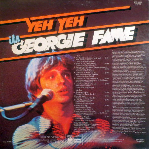 Georgie Fame - Yeh, Yeh It's Georgie Fame (LP Tweedehands)