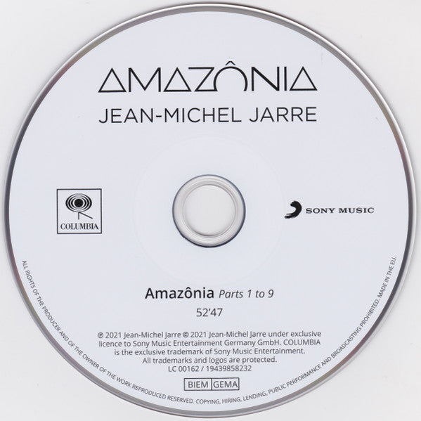 Jean-Michel Jarre - Amazônia (CD)