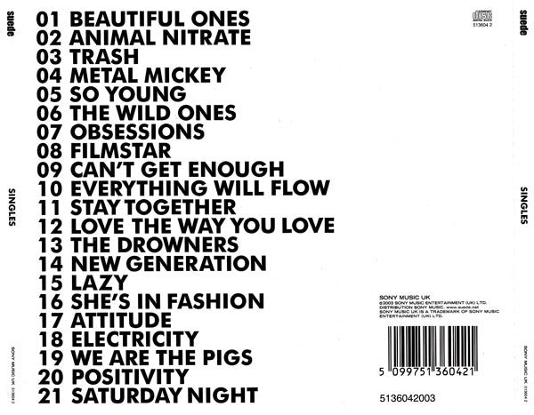 Suede - Singles (CD Tweedehands) - Discords.nl