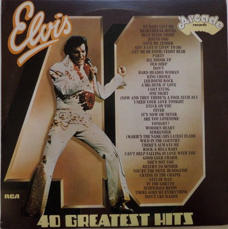 Elvis Presley - 40 Greatest Hits (LP Tweedehands)