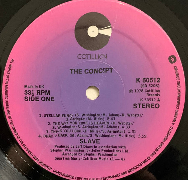 Slave - The Concept (LP Tweedehands)