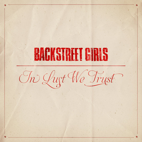 Backstreet Girls - In lust we trust (CD) - Discords.nl