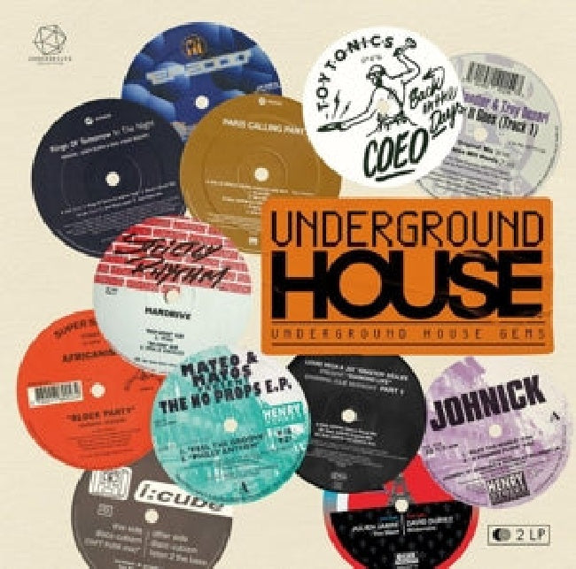 V/A (Various Artists) - Underground house (LP)