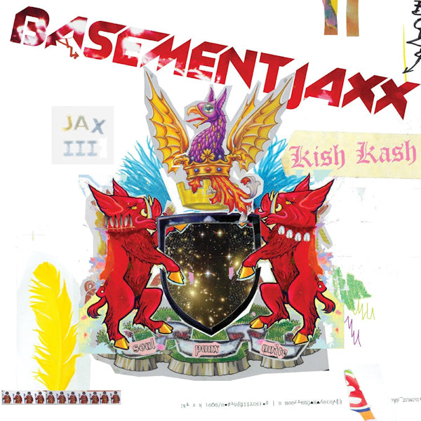 Basement Jaxx - Kish kash -red & white vinyl- (LP) - Discords.nl
