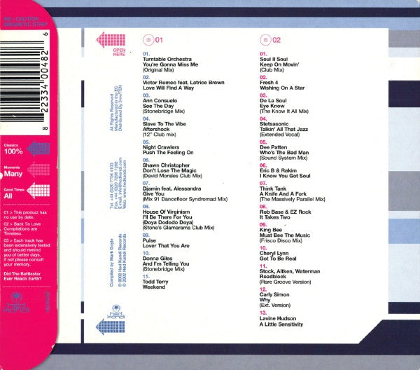 Various - Back To Love 03.02 (CD Tweedehands)