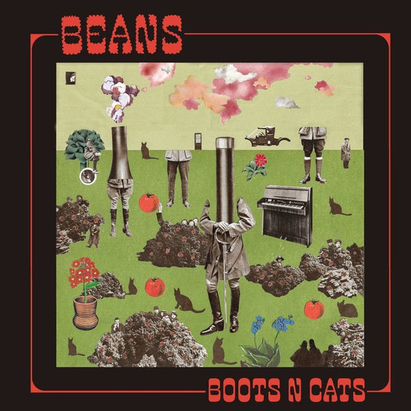 Beans - Boots n cats -clear red vinyl- (LP) - Discords.nl