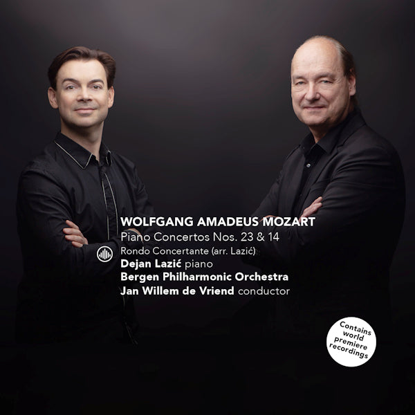 Bergen Philharmonic Orchestra / Dejan Lazic / Jan Willem De Vriend - Mozart: piano concertos nos. 23 & 14 (CD) - Discords.nl