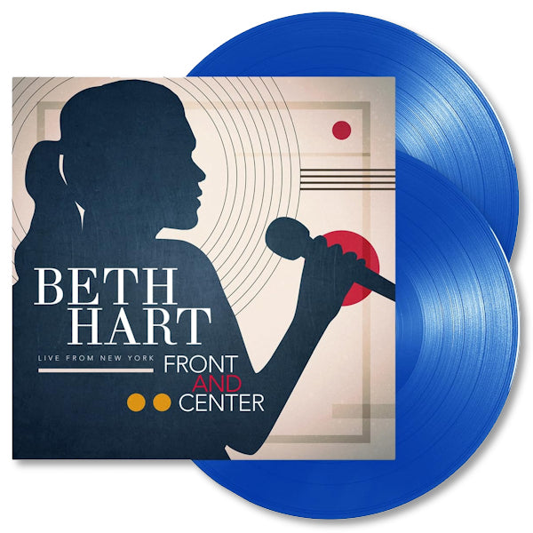 Beth Hart - Front and center: live from new york -blue vinyl- (LP) - Discords.nl