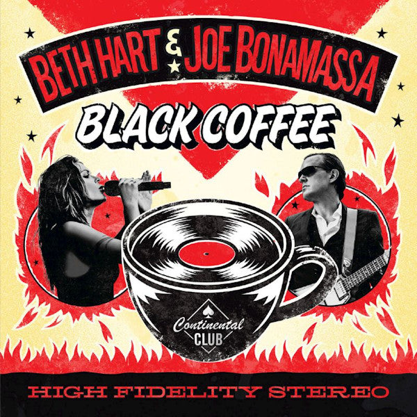 Beth Hart & Joe Bonamassa - Black coffee -transpar- (LP) - Discords.nl