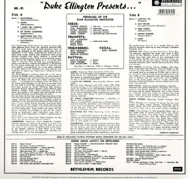 Duke Ellington - Duke ellington presents (LP)