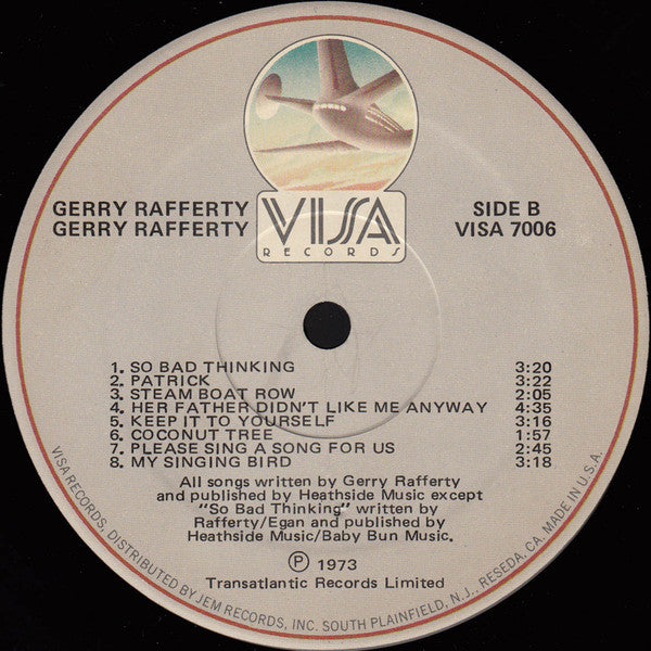 Gerry Rafferty - Gerry Rafferty (LP Tweedehands)