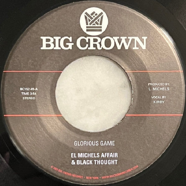 El Michels Affair & Black Thought - Glorious game (12-inch)