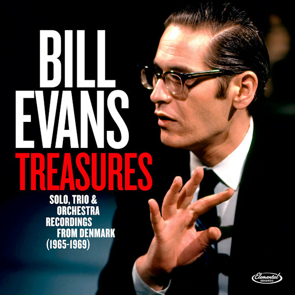 Bill Evans - Treasures: solo, trio & orchestra recordings from denmark (CD) - Discords.nl