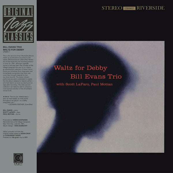 Bill Evans Trio - Waltz for debby (LP)