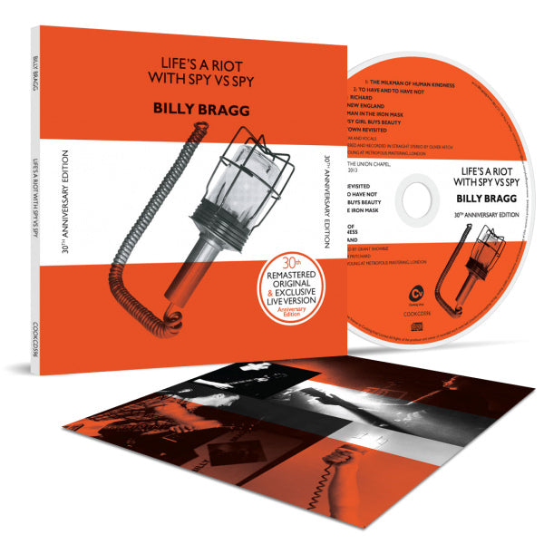 Billy Bragg - Life's a riot with spy vs spy -30th anniversary edition- (CD) - Discords.nl