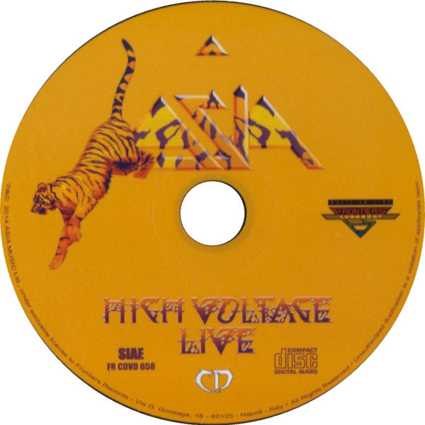 Asia - High Voltage Live (CD)