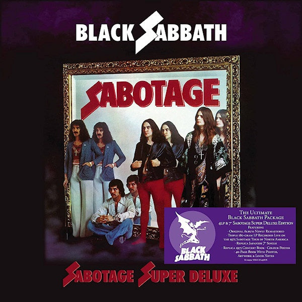 Black Sabbath - Sabotage super deluxe (LP) - Discords.nl