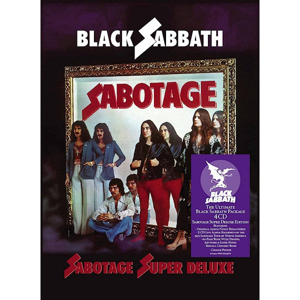 Black Sabbath - Sabotage super deluxe (CD) - Discords.nl