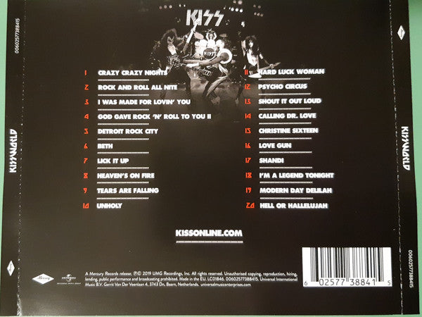 Kiss - Kissworld (The Best Of Kiss) (CD) - Discords.nl