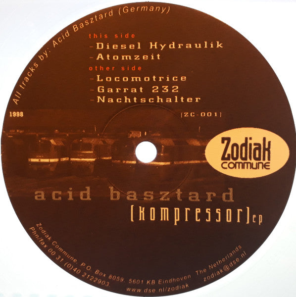 Acid Basztard - [Kompressor] EP (LP Tweedehands)