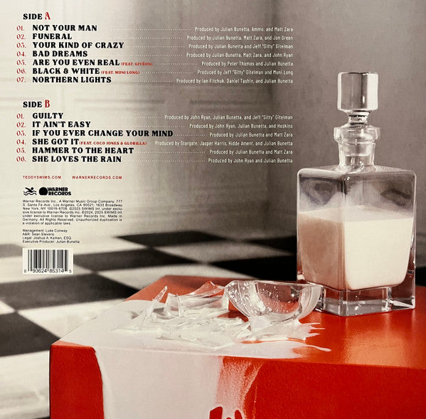 Teddy Swims - I've Tried Everything But Therapy (Part 2) (Tangerine Vinyl LP)
