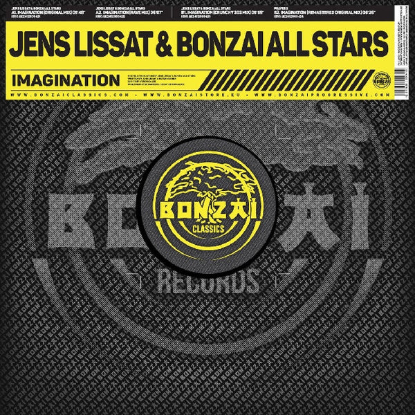 Jens Lissat & Bonzai All Stars - Imagination (12-inch)