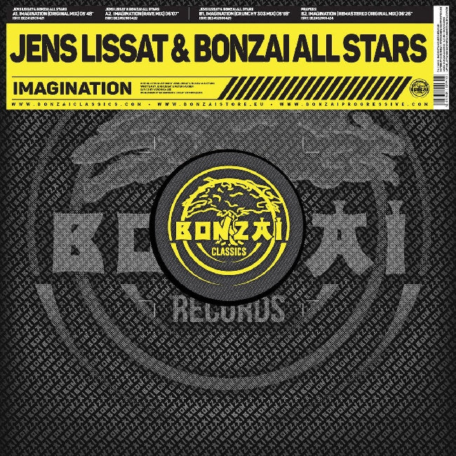 Jens Lissat & Bonzai All Stars - Imagination (12-inch)