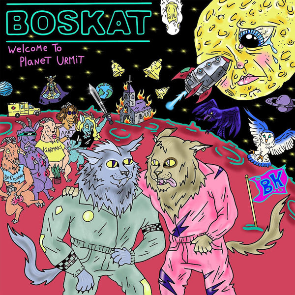 Boskat - Welcome to planet urmit (CD) - Discords.nl