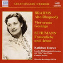 Ferrier-kathleen/krauss-clemen - Ferrier: brahms.schumann (CD)