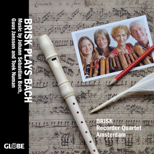 Brisk Recorder Quartet Amsterdam - Brisk plays bach (CD) - Discords.nl