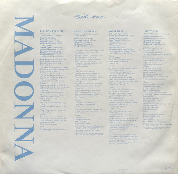 Madonna - True Blue (LP Tweedehands) - Discords.nl