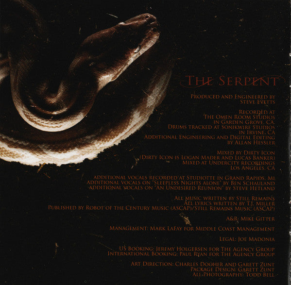 Still Remains - The Serpent (CD)