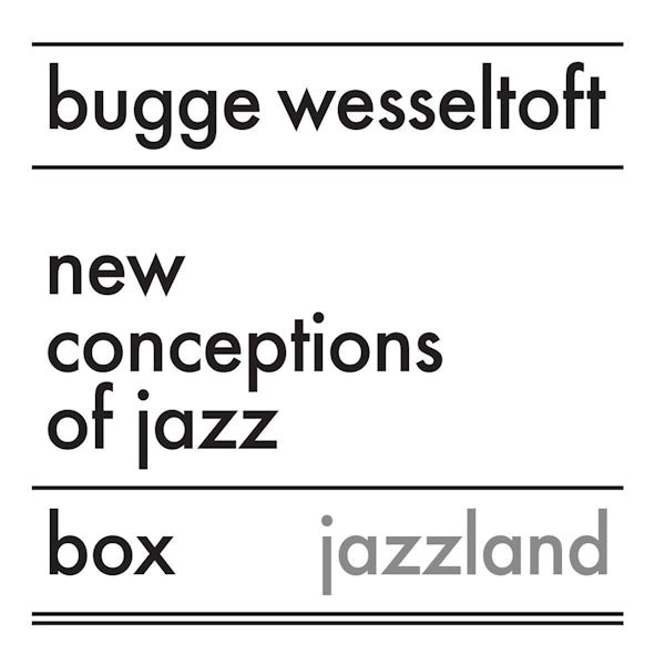 Bugge Wesseltoft - New conceptions of jazz (CD)