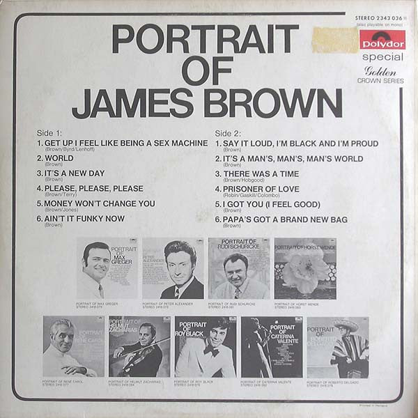 James Brown - Portrait Of James Brown (LP Tweedehands)